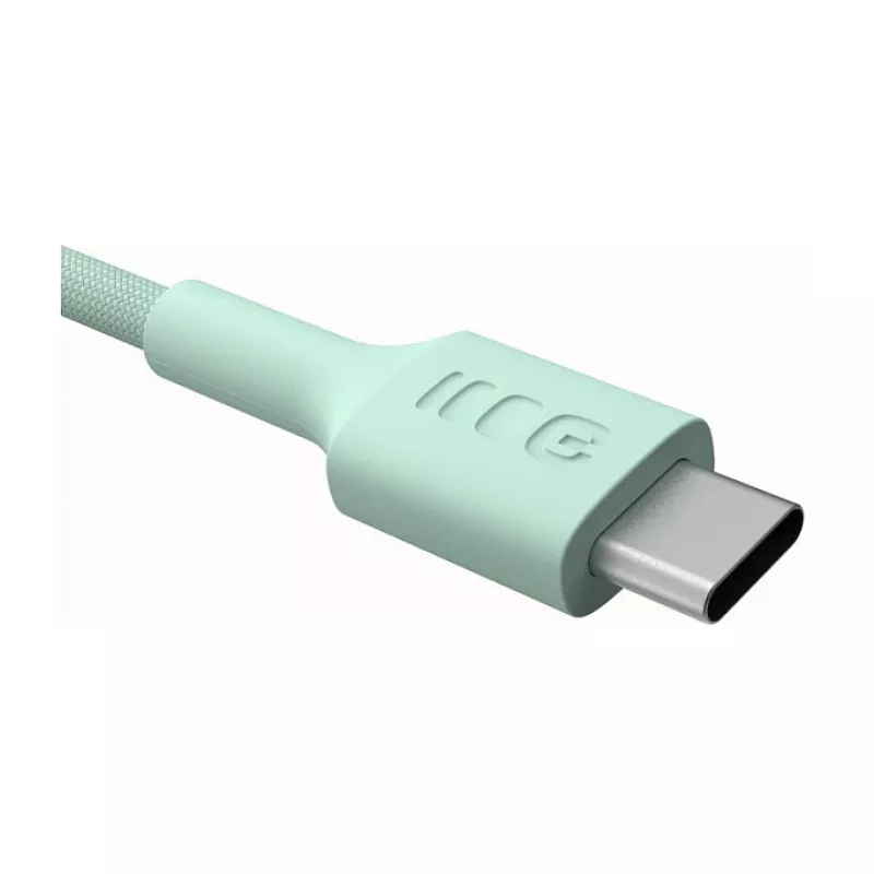 Green Cell PowerStream Cable USB-C a USB-C 100W 2m Verde menta