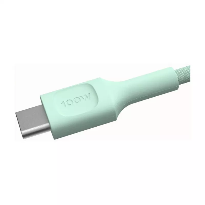 Green Cell PowerStream Cable USB-C a USB-C 100W 2m Verde menta