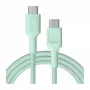 Green Cell PowerStream Cable USB-C a USB-C 100W 2m Verde menta
