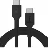 Green Cell PowerFlex Cable USB-C a USB-C de carga rápida 100W 2m Negro