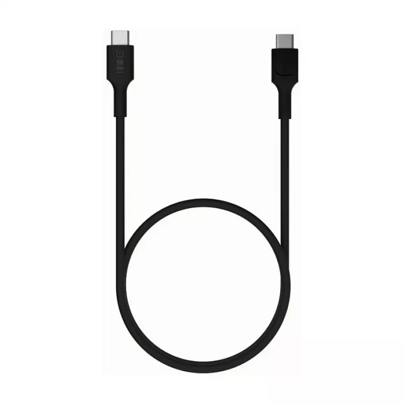 Green Cell PowerFlex Cable USB-C a USB-C de carga rápida 100W 2m Negro