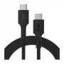 Green Cell PowerFlex Cable USB-C a USB-C de carga rápida 100W 2m Negro