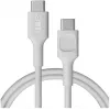 Green Cell PowerFlex Cable USB-C a USB-C de carga rápida 100W Blanco 1,2m