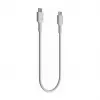 GREEN CELL PowerFlex Cable USB-C a USB-C 2m 100W PD Blanco nieve