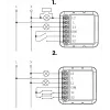 OXT Módulo relé mini 2 canales sin neutro ZigBee TUYA T272