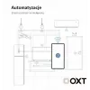 OXT T220P módulo de relé Wi-Fi, 1 circuito, 16 A, medición de energía, Tuya
