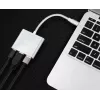 ZENWIRE BYL-2008N Adaptador hub MHL 3 en 1 USB-C a HDMI 4K, Space Gray