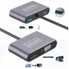 ZENWIRE USB-C Multiport Adapter Hub 4 en 1 HDMI 4K VGA USB-A Space Gray BYL-2310