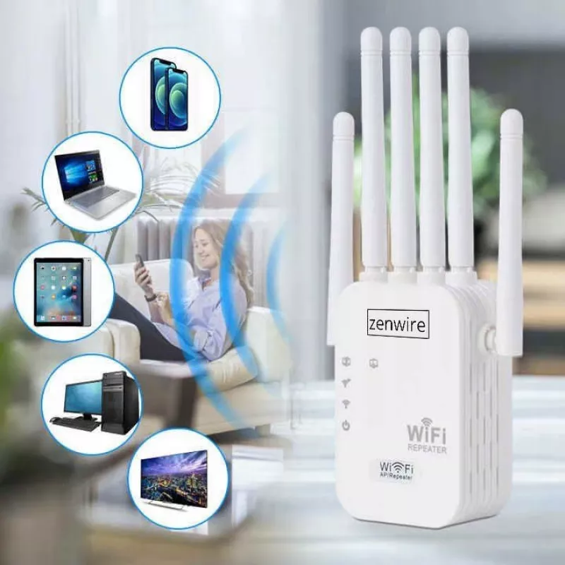 Zenwire WDR611U Repetidor Extensor WiFi 5G Exterior 300 Mbps