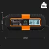 ZENWIRE JMD-6S Cargador de batería inteligente 6V/12V 6A con función de reparación para baterías AGM GEL de plomo-ácido