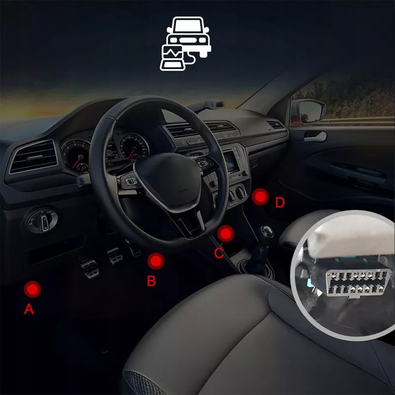ZENWIRE V620 OBD2 ELM327 interfaz CAN escáner de diagnóstico