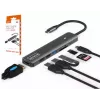 ZENWIRE BS-HC703 adaptador hub USB-C 7 en 1 con HDMI 4K, USB 3.0, SD, PD