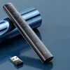 ZENWIRE S9 Puntero láser USB para presentaciones, 2,4 GHz, láser rojo, negro