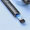 ZENWIRE S9 Puntero láser USB para presentaciones, 2,4 GHz, láser rojo, negro