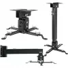 ZENWIRE Soporte universal para proyector techo/pared Negro 13kg