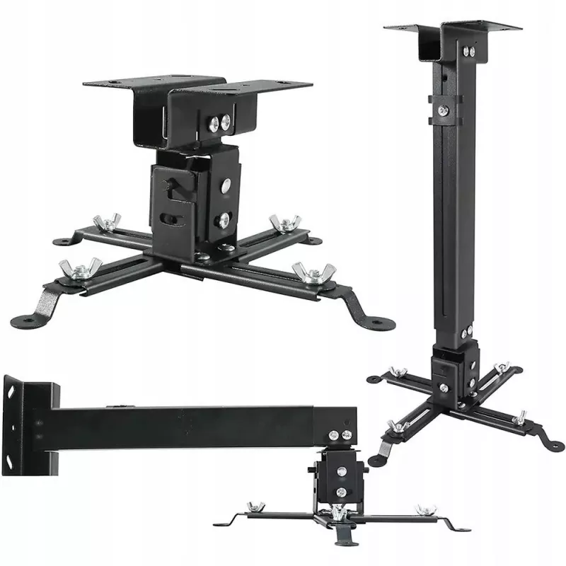 ZENWIRE Soporte universal para proyector techo/pared Negro 13kg