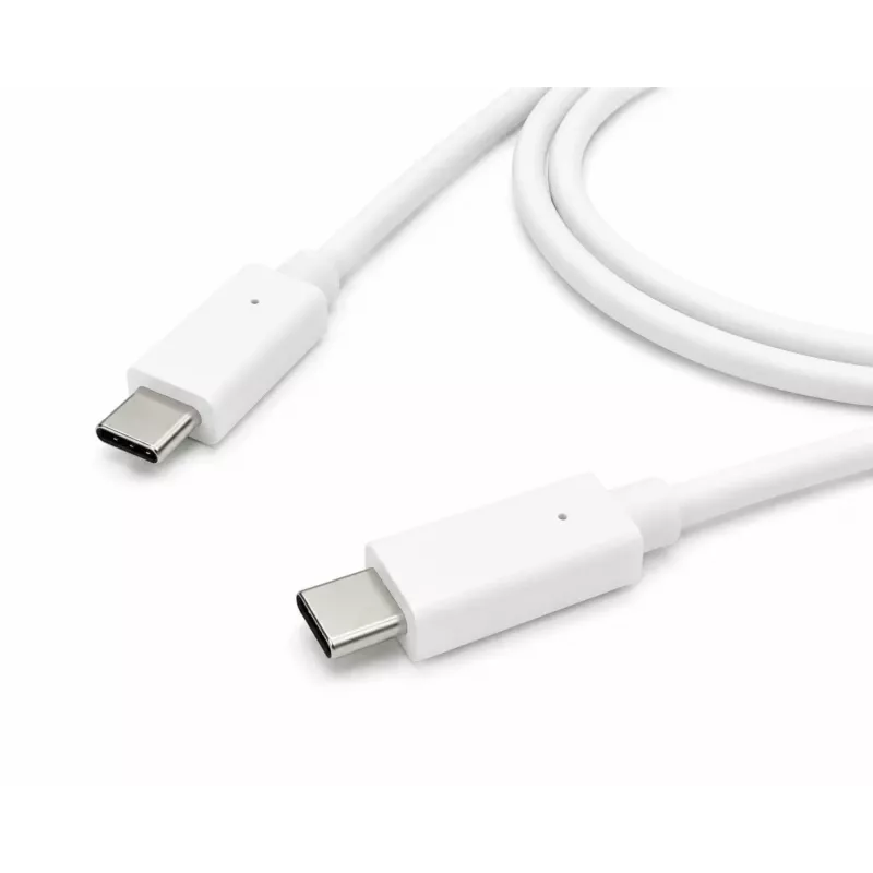 Accura Cable USB-C a USB-C 2,0 m 100 W Blanco