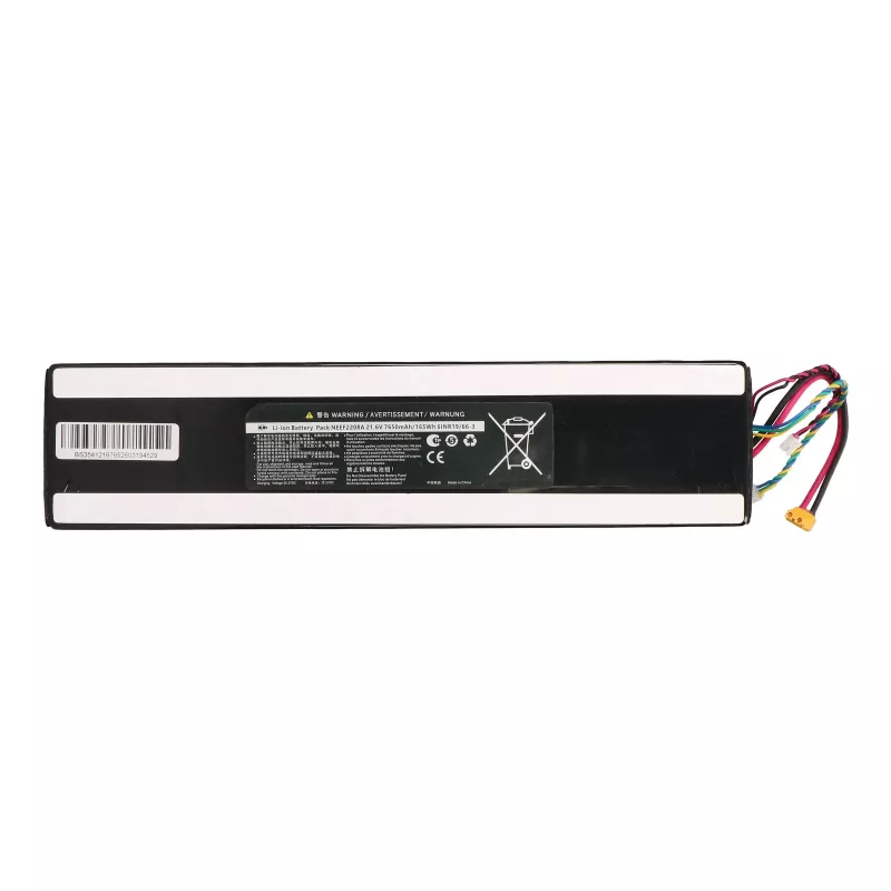 EXTRALINK Batería para Xiaomi Scooter Generación 4 21,6V 7650mAh
