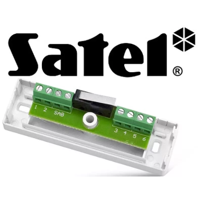 SATEL MZ-1 S Módulo de terminales de montaje (set de 2) Blanco/Gris