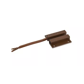 SATEL S-1 BR Sensor de contacto magnético de superficie (Marrón) con protección antisabotaje