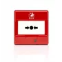 SATEL Pulsador manual de alarma de incendio convencional (interior, marcado nacional) ROP-110/PL