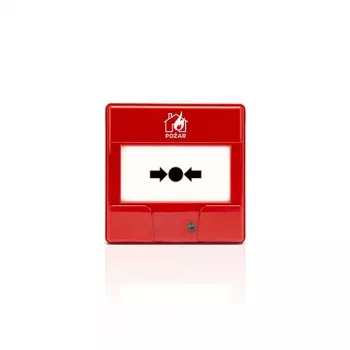 SATEL Pulsador manual direccionable ROP-400/PL, interior, rojo