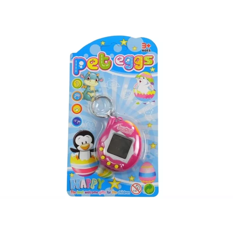 LEAN TOYS Tamagotchi Rosa Mascota Electrónica de Juego