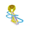 LEAN TOYS Juego educativo pista de carreras tobogán patos escalada