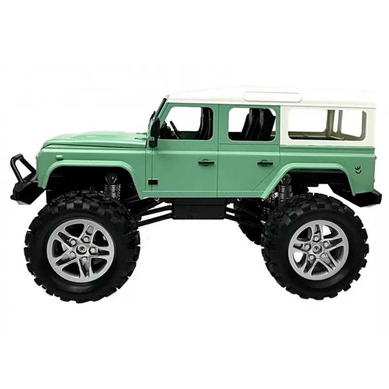 Double E Coche teledirigido Jeep R/C verde 7,5 km/h 1:14 2,4G