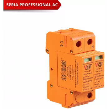 VCX Professional C2P Protector contra Sobretensiones Clase C 2P (T2) 40kA