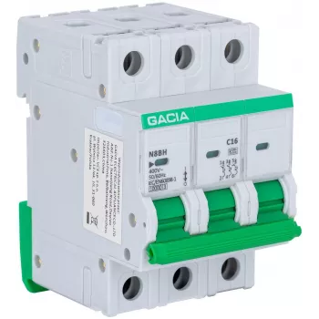 GACIA N8BH 10kA C 3P 20A Minidisyuntor MCB