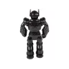 LEAN TOYS Robot Interactivo con Función de Caminar, Sonido y Luz, Negro