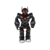 LEAN TOYS Robot Interactivo con Función de Caminar, Sonido y Luz, Negro