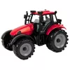 LEAN TOYS Pequeño Tractor con Capó Abatible, Rojo, 13 cm