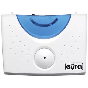 EURA ED-30A3 (RL-9811) Timbre Inalámbrico con Sensor de Movimiento PIR, 32 Melodías, 100m de Alcance, IP44