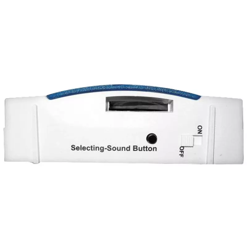 EURA ED-30A3 (RL-9811) Timbre Inalámbrico con Sensor de Movimiento PIR, 32 Melodías, 100m de Alcance, IP44