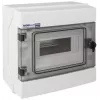 ELEKTRO-PLAST OPATÓWEK Caja de Distribución Modular Hermética 1x8 Superficie (N+PE) IP65 RH-8