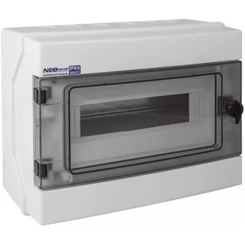 ELEKTRO-PLAST OPATÓWEK Caja de Distribución Modular Hermética 12 Módulos Superficie (N+PE) IP65 RH-12