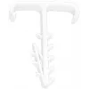 Clip para Cable Plano USMP-3 BIS Quick Mount 16,5 mm blanco 500 unidades Caja Elektro-Plast Opatówek