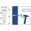 Clip Quick Mount - Plano USMP-3 Elektro-Plast Opatówek 600 uds. CAJA 16.23