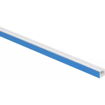 STASIŃSKI SP. Z O.O. Set de canaleta para gestión de cables con cinta adhesiva blanco TLS 14x14 2m (pack de 10)