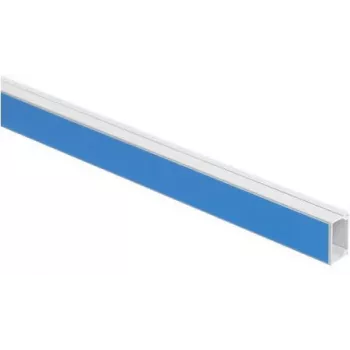 STASIŃSKI TLS 15x10 Canaleta para cables blanca con cinta adhesiva 2m (pack de 10)