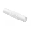 STASIŃSKI SP. Z O.O. ZCL-16 Conector de tubo eléctrico flexible, recto, blanco (pack de 100 uds.)