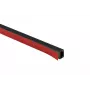 STASIŃSKI SP. Z O.O. Set de canaleta para cables con cinta adhesiva negro CTLS 14x14 2m (pack de 10)