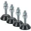 IVENSIS ISA08 Set de patas antivibración con 4 uds.