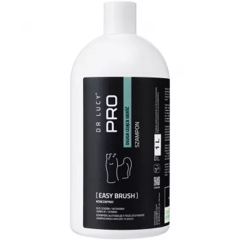 Champú DR LUCY PRO EASY BRUSH 1L para pelo largo y fluido – desenredante y cepillado fácil