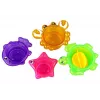 LEAN TOYS Pelícano con patrones para el baño