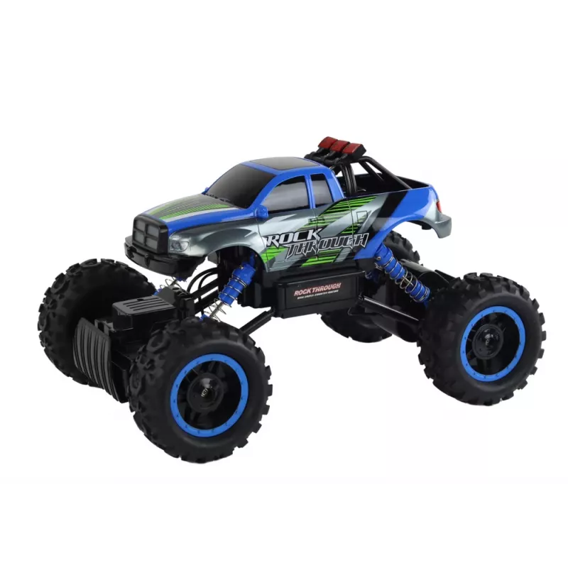 LEAN TOYS Coche RC todoterreno radiocontrol 1:14 2.4G azul