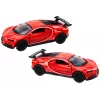 LEAN TOYS Coche deportivo 1:32 propulsión por fricción rojo