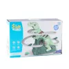 LEAN TOYS Pista tobogán dinosaurio escalada luces sonidos
